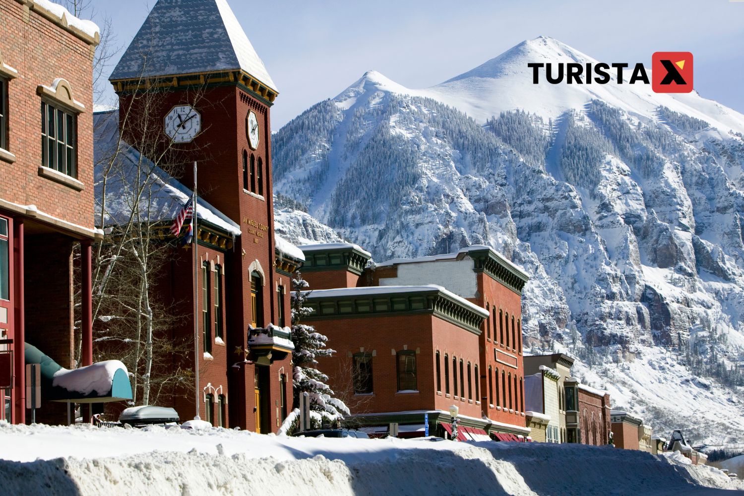 Telluride-colorado 25 Mejores Destinos para una Navidad Blanca en USA